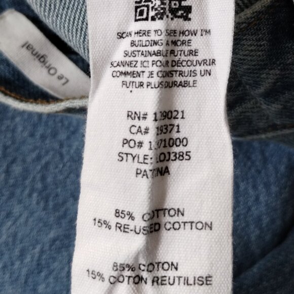 Frame Le Original Distressed Cropped Jeans Size 24 - Picture 11 of 12